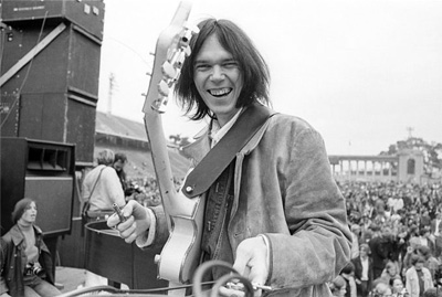 Neil Young, Happy to Rock Your Ass
