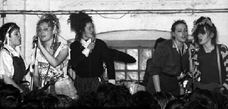 The Slits will not let you into their van after the show