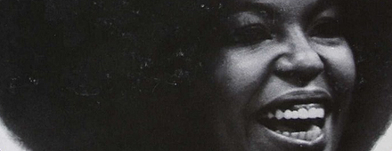 Roberta Flack is happy to see you, baby